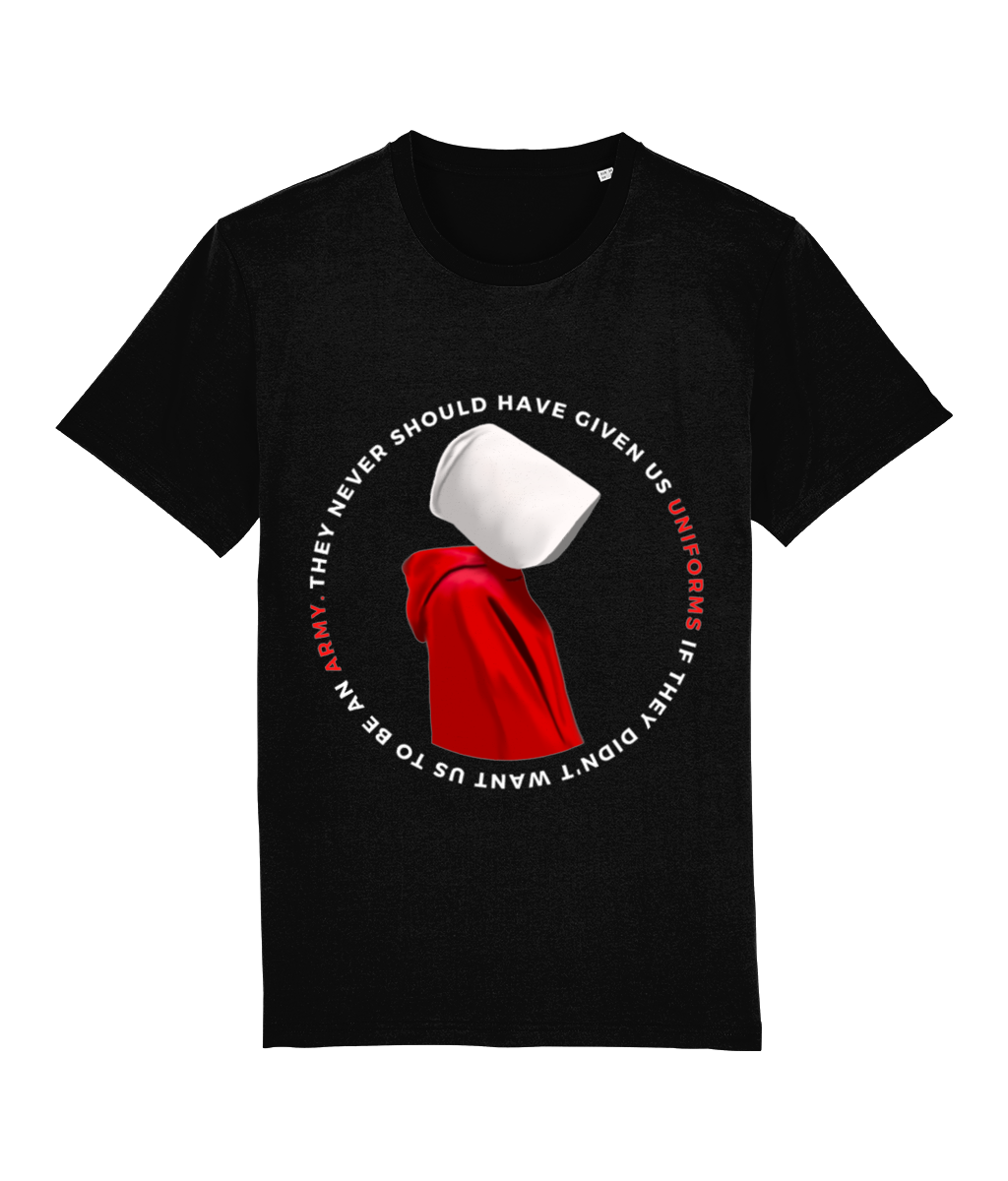 Handmaid's Tale T-Shirt with Large Print